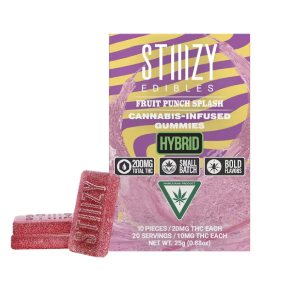 Fruit Punch Splash Hybrid-Infused Gummies